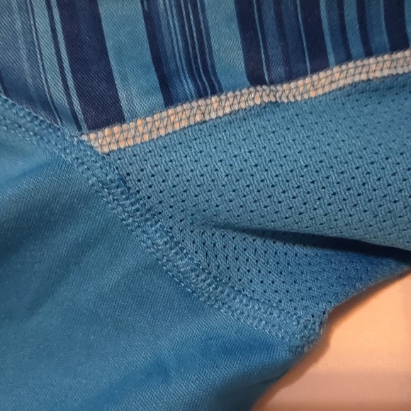 Tek Gear, Dry Tek, Wicking, Men's Short Sleeve Tee, Striped, Breathable, 3X Tall - Picture 5 of 10